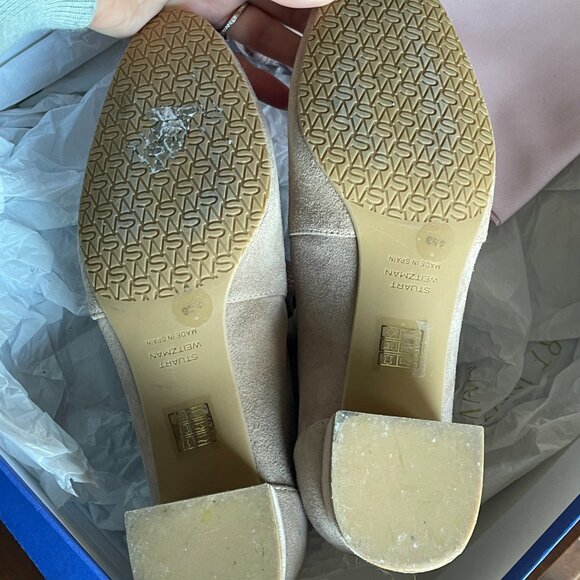 Stuart Weitzman Cashmere Grace Sock Booties US 6.5 - Picture 8 of 9